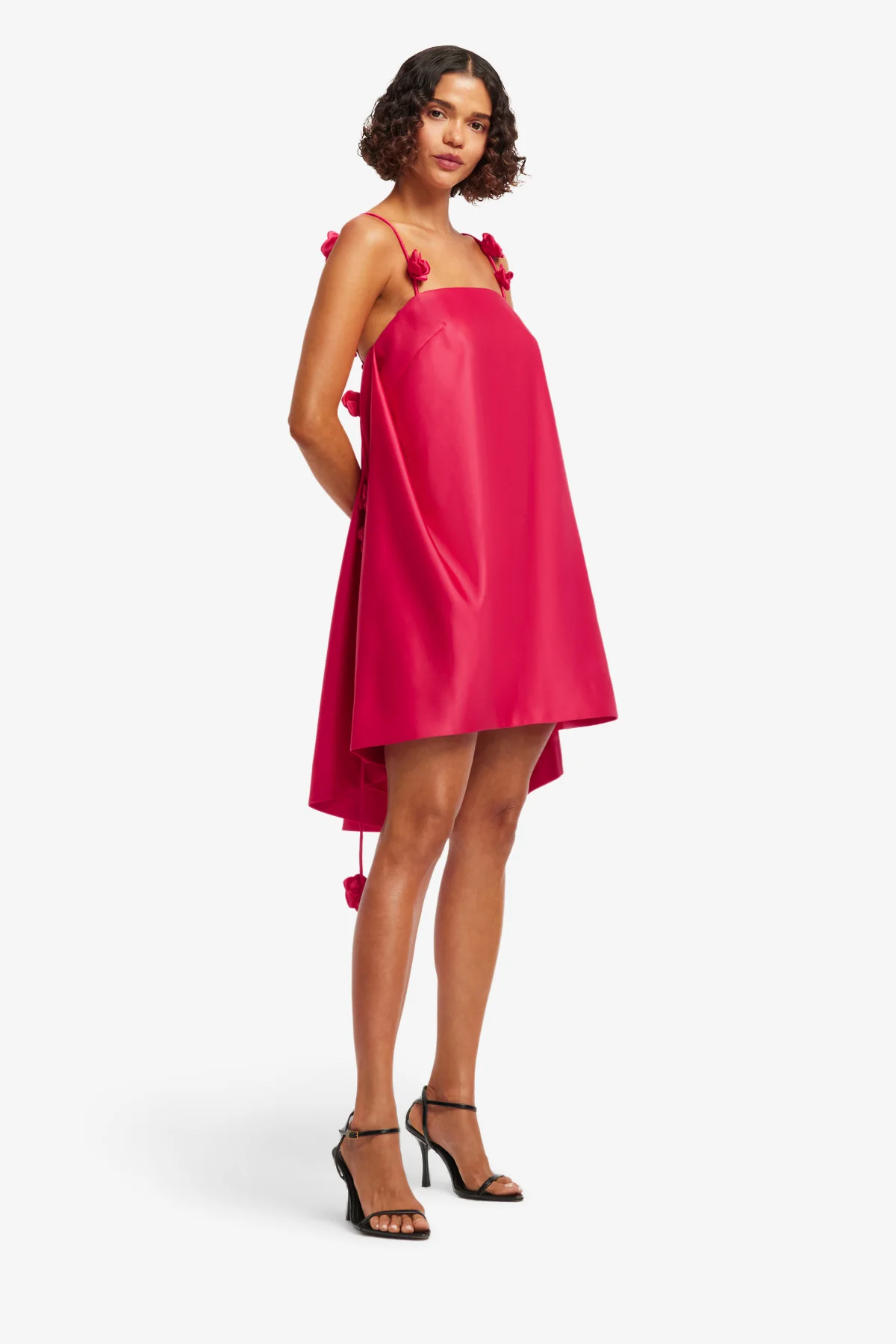 Fiona Rose Mini Dress - Scarlet - Image 4