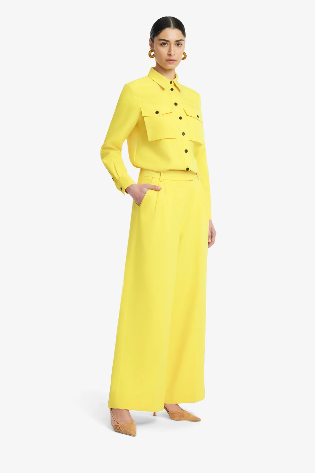 Mavis Pocket Shirt - Sunshine - Image 4